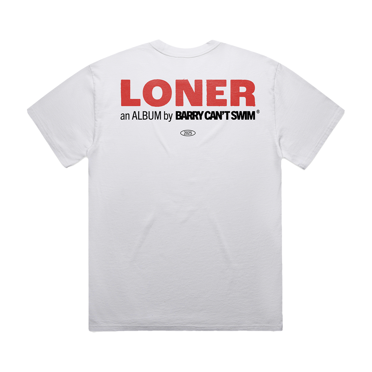 Loner White T-Shirt