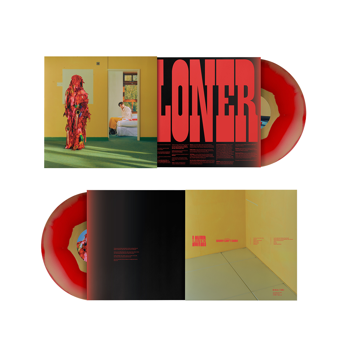 Loner Gold & Red Vinyl